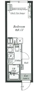 プラチナフォルム中目黒WEST【2階】の間取り