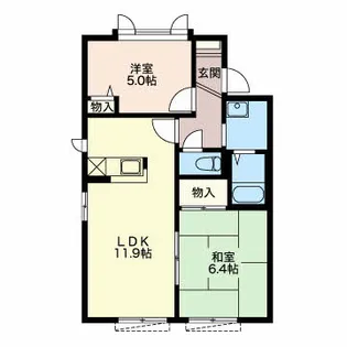 Angel Grace【1階】の間取り