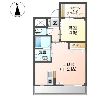 ジューンベリー【1階】の間取り