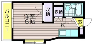 第三フジコーポ【1階】の間取り