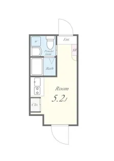 FLレジデンス早稲学府III【4階】の間取り