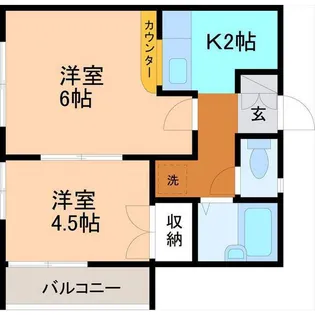 あぷろうち【1階】の間取り