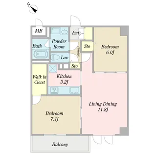 NEXMIZE【3階】の間取り