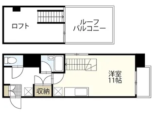 レガロ出汐【5階】の間取り