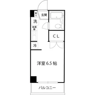 新井ビル【5階】の間取り