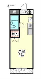 メイプルコート【1階】の間取り
