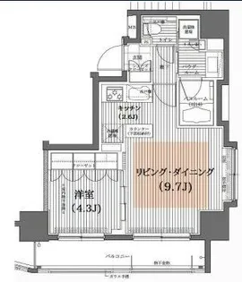 ガーラ・レジデンス文京白山【3階】の間取り
