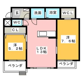 ロイヤルサイト【1階】の間取り