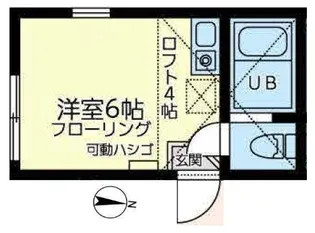 ユナイトフォーシーズン アクオリーナ【2階】の間取り