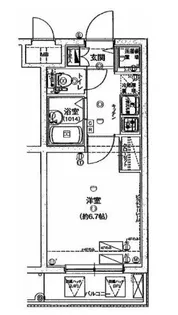 ハーモニーレジデンス東池袋ステーションフロント【1階】の間取り