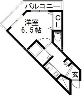 プラザ2丁目【1階】の間取り