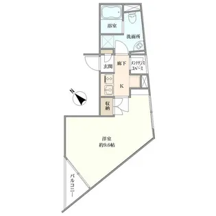 Tramonto上池台【1階】の間取り
