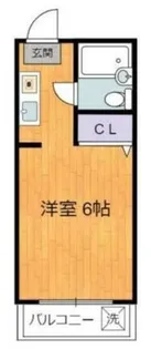 第15安藤ハイツ【1階】の間取り