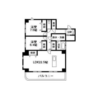 ランディング・モジュール【3階】の間取り