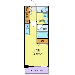 ルミエール日泉【3階】の間取り