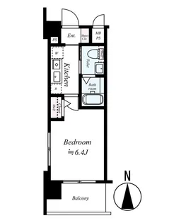 エスリード野田阪神駅前【8階】の間取り