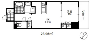 神戸元町ノア【3階】の間取り
