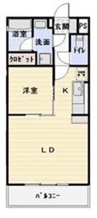 アレグリーア【1階】の間取り