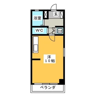 パセール長良【4階】の間取り