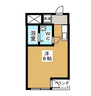 アメニティコウヤマ第6ガーデン【2階】の間取り
