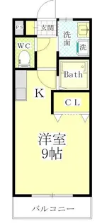 サン・クォーレ【2階】の間取り