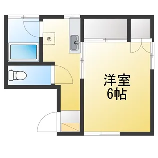 メゾン松月【2階】の間取り