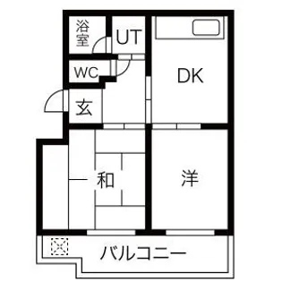 コーポ栄【2階】の間取り