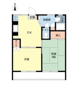 キャピタルA【2階】の間取り