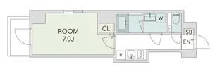エスペランサ下井草【2階】の間取り