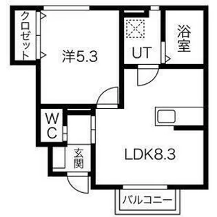 WIN大河原A棟【1階】の間取り