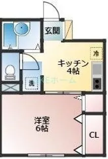 アービス小栗原【2階】の間取り