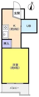 北岡ビル【4階】の間取り