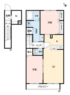 ステラ リーバの間取り