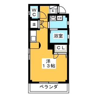 花沢ガレージ【2階】の間取り
