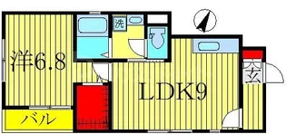 シリエージョ南柏【1階】の間取り