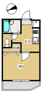 K2ハウス【1階】の間取り