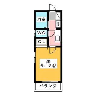 ソレーユ【2階】の間取り