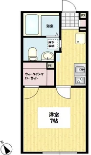 レナラ北沢【1階】の間取り