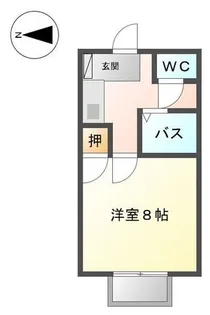 メルシーY&K【1階】の間取り
