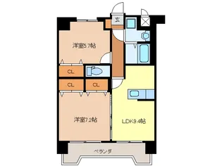 ユーミー新城の間取り