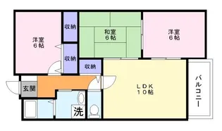 ブエナビスタ高砂【2階】の間取り