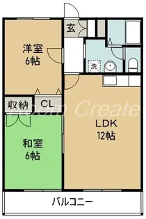 エクセレントフレア【2階】の間取り