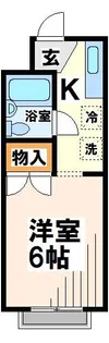 プラムハウス【2階】の間取り