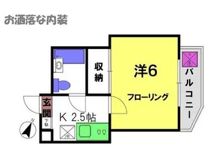 メイプル・アヴェ (Maple Ave)【2階】の間取り