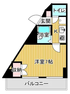 プレステージ桜の宮【4階】の間取り