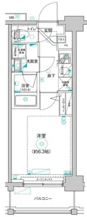 Le a横濱ヴィヴァーチェ【10階】の間取り