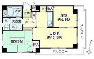 アーバングリーン金森【3階】の間取り
