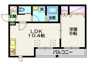 サクハウス【3階】の間取り