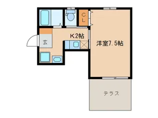 グランソラージュ【2階】の間取り