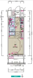 プレサンスTHE新栄【4階】の間取り